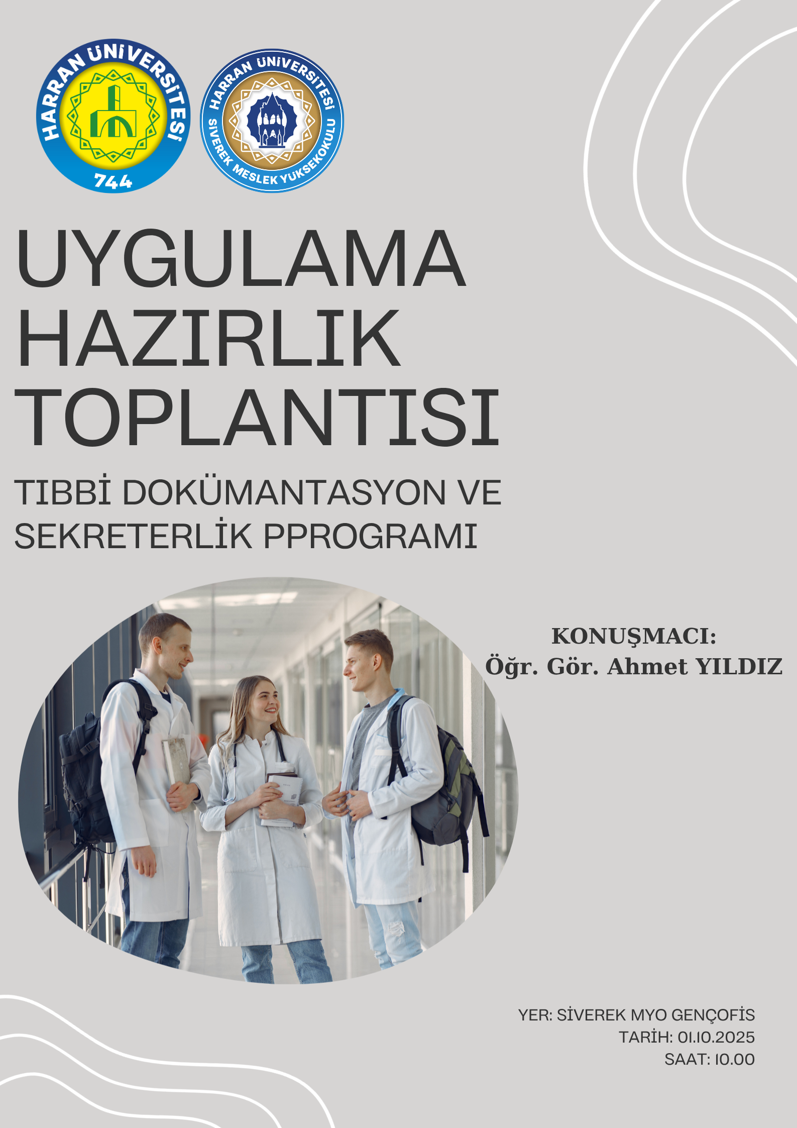 Harran Üniversitesi Siverek MYO’da Uygulama Hazırlık Toplantısı Düzenlendi